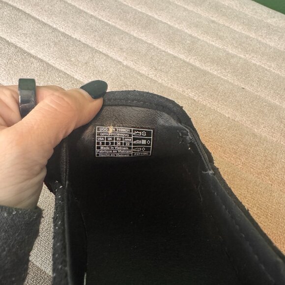 UGG Black Slip-On Sneakers - Picture 7 of 7